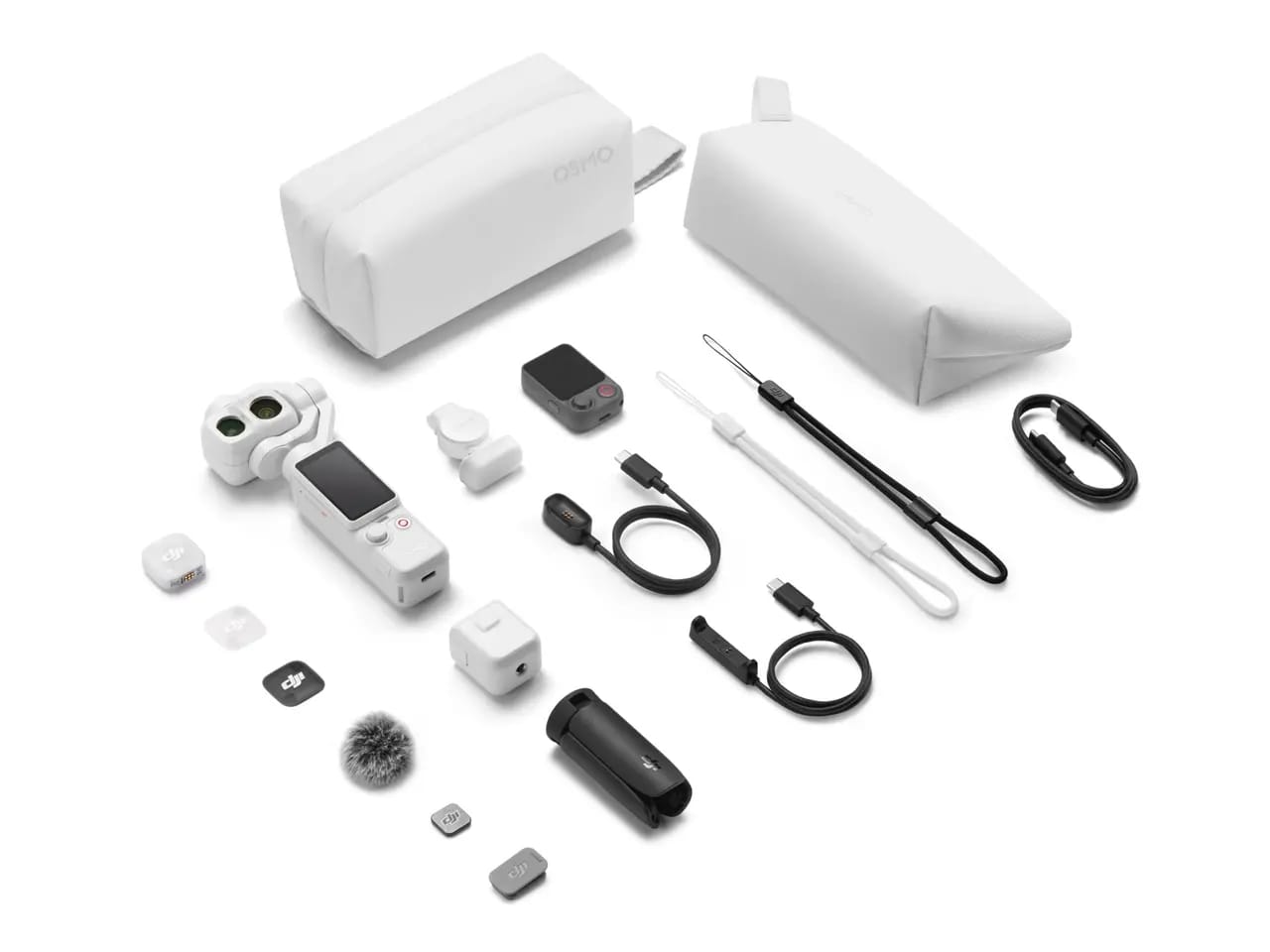 DJI Osmo Pocket 4 Pro dengan modul lensa yang lebih besar dari Pocket 4 standar