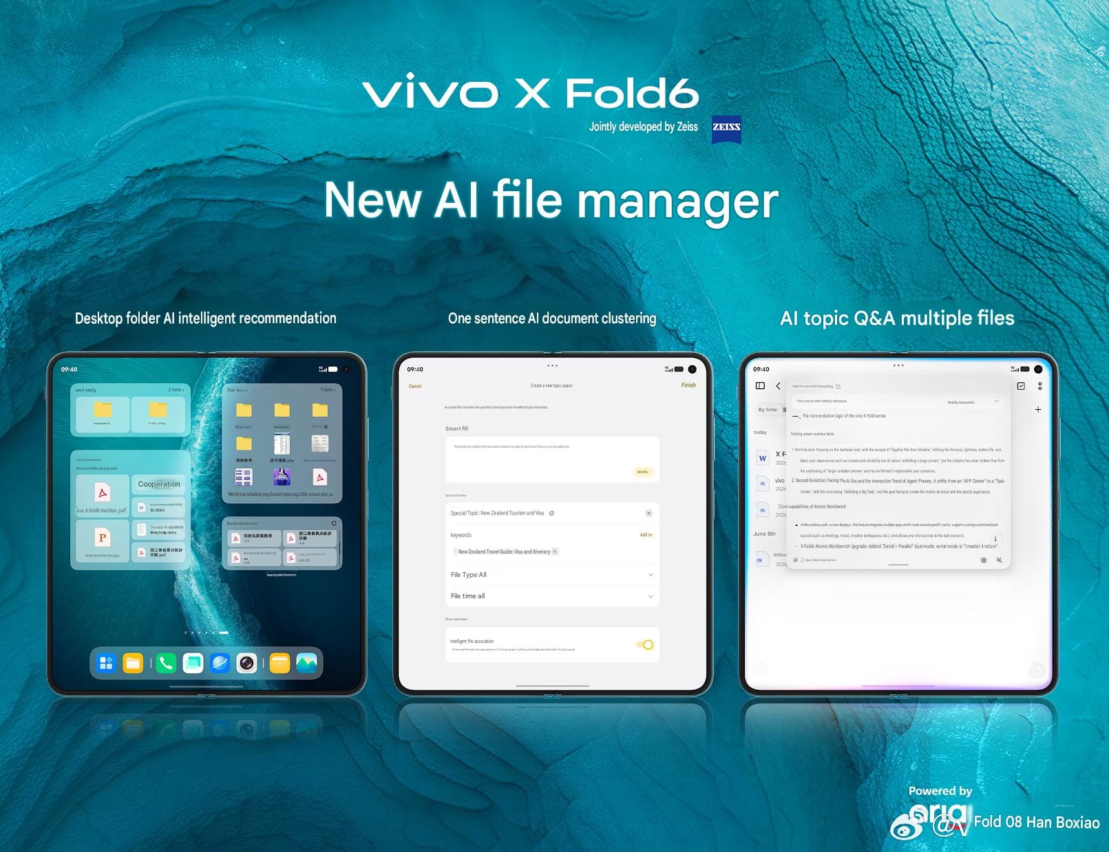 Fitur AI File Manager Vivo X Fold 6