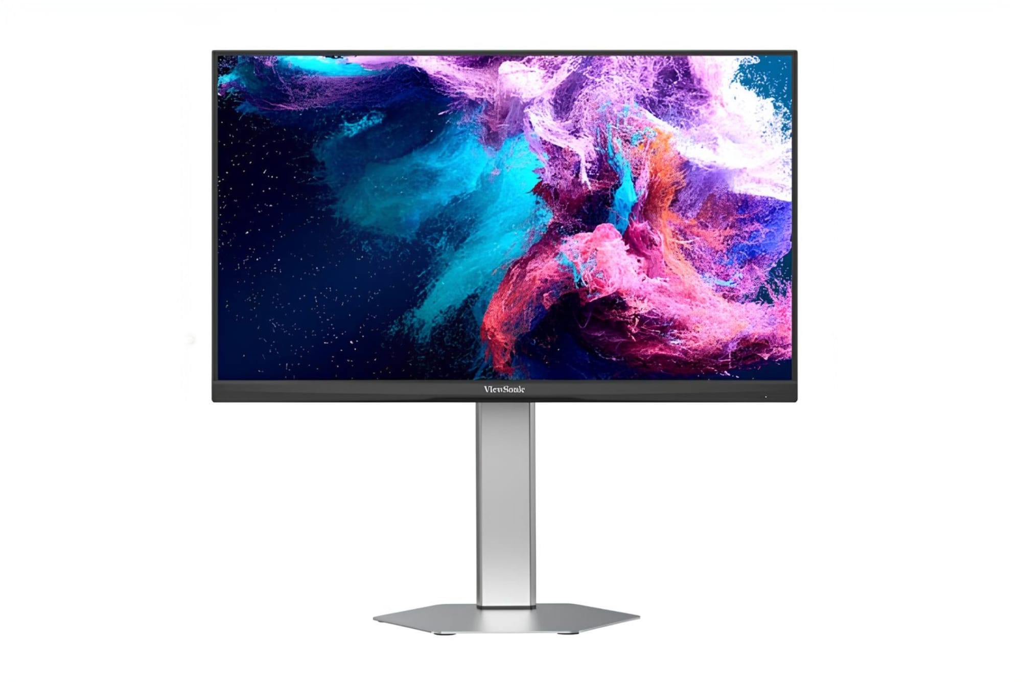 Monitor Viewsonic VX24G26J menampilkan desain yang bersih dan berkelas.