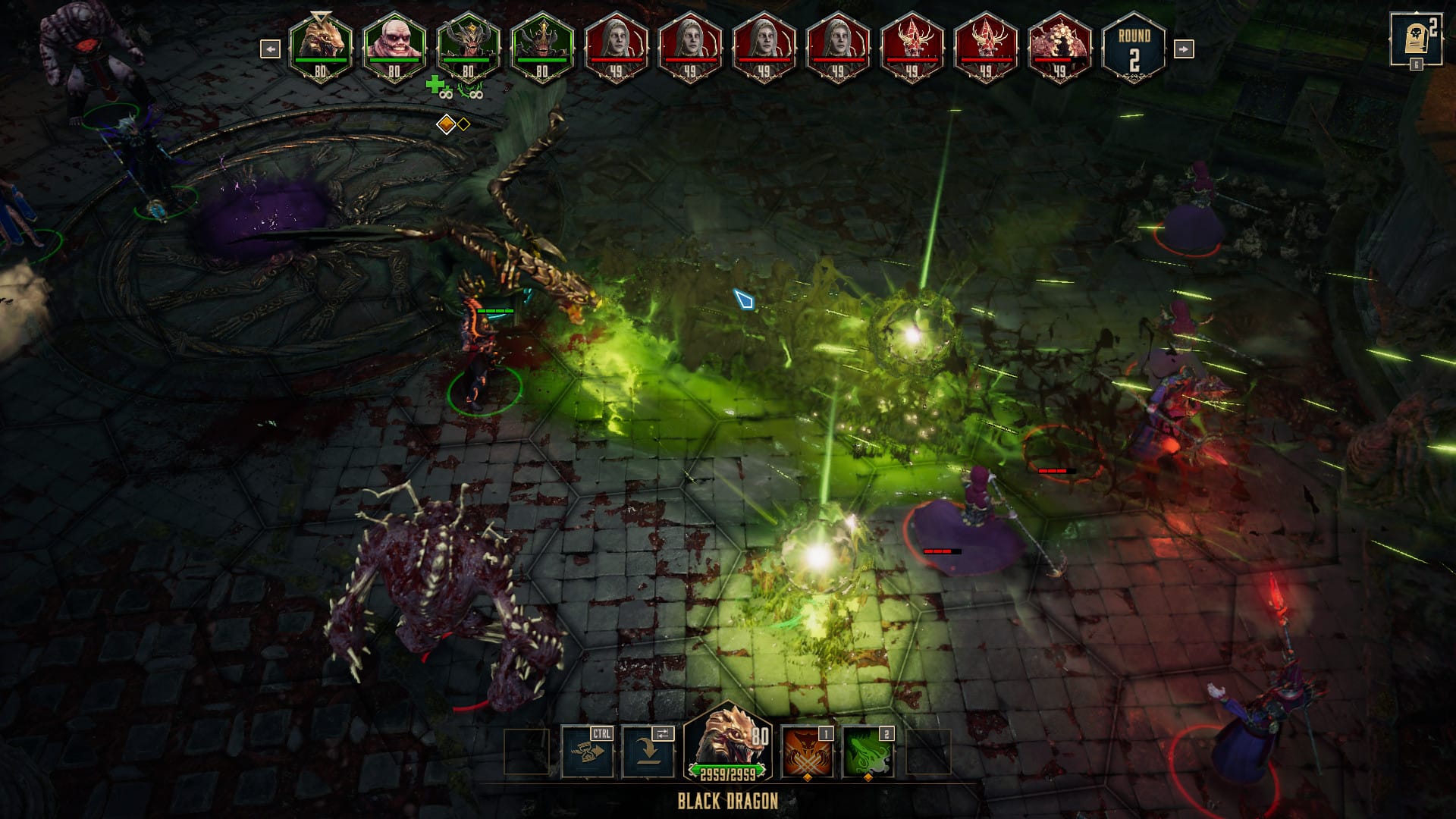 Pertempuran strategis dalam game Disciples Liberation