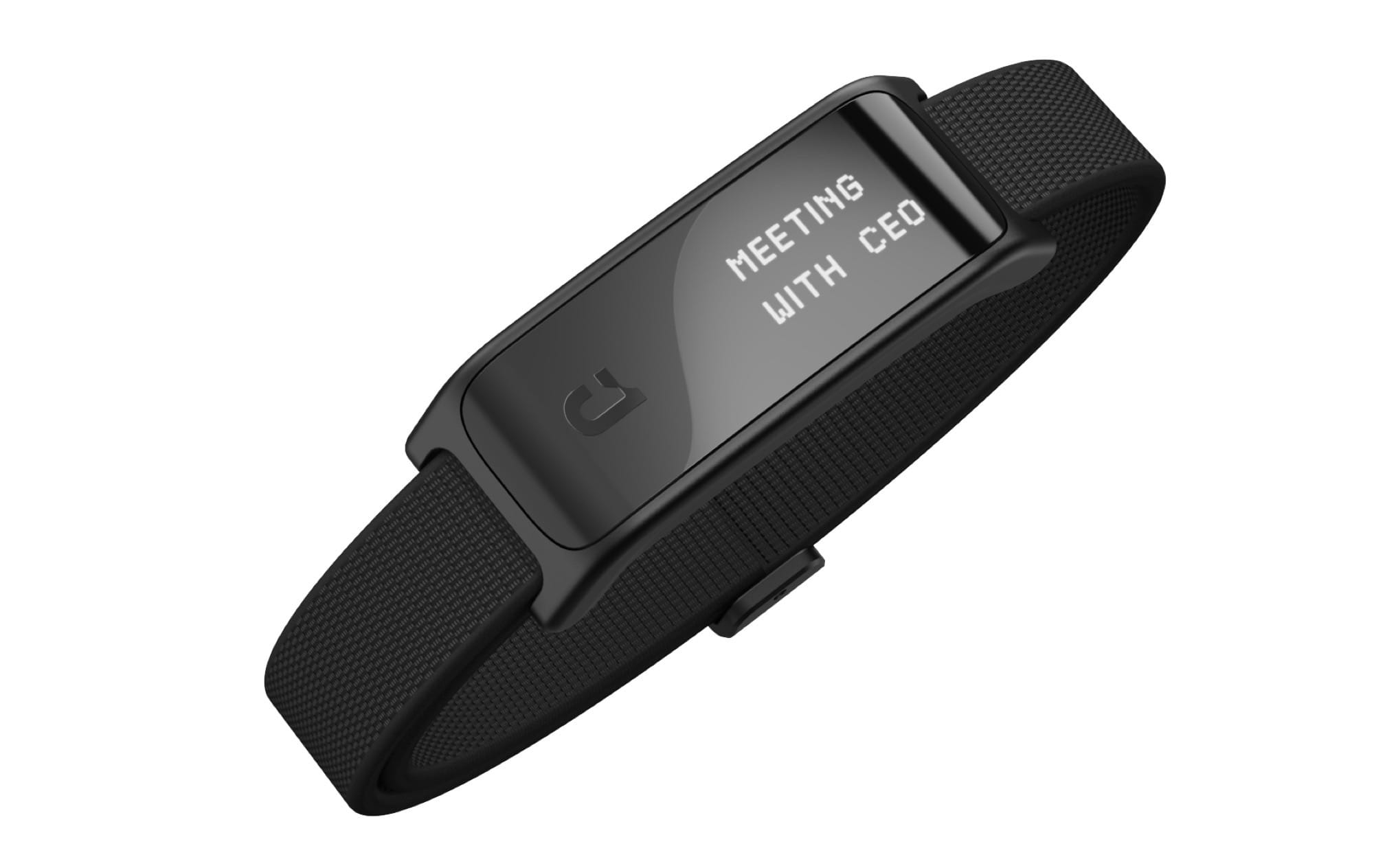 Tampilan sisi samping smartwatch Jaye Band yang tipis