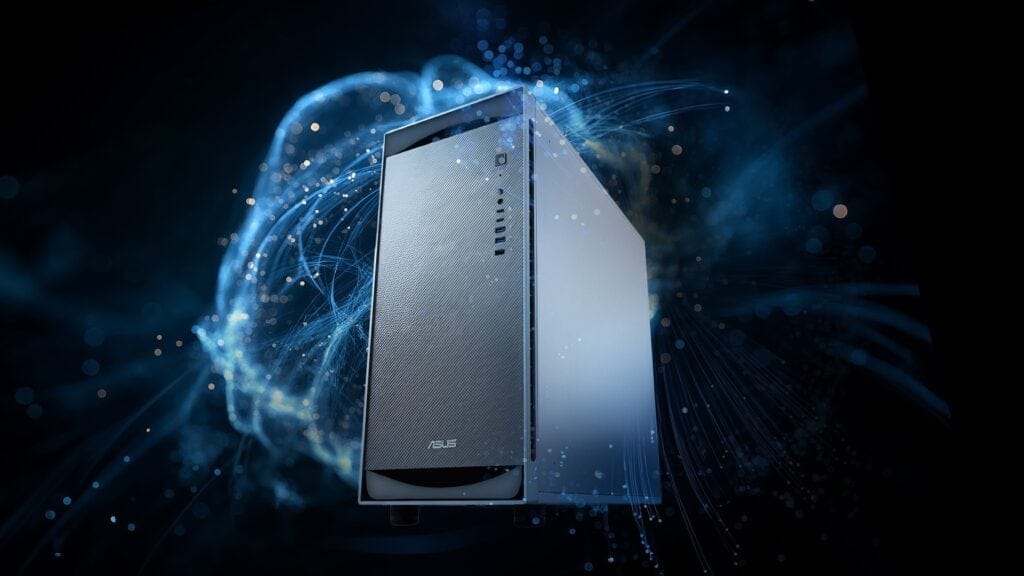 Tampilan tower PC Asus ExpertCenter Pro ET900N G3