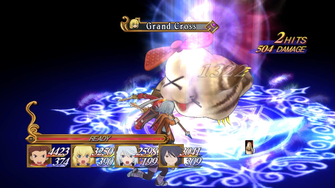 Tangkapan layar dari Tales of Vesperia.