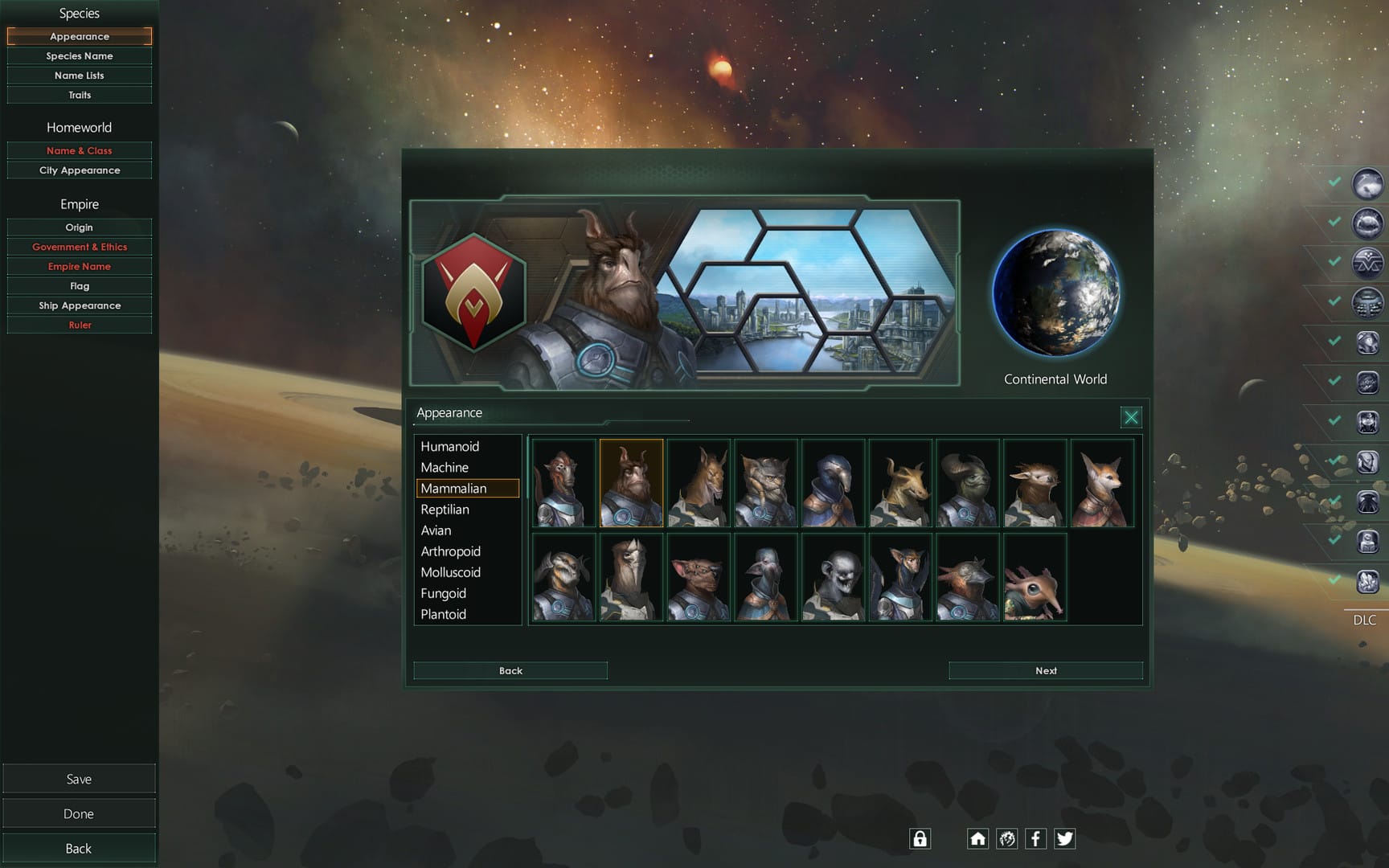 Tangkapan layar gameplay Stellaris.