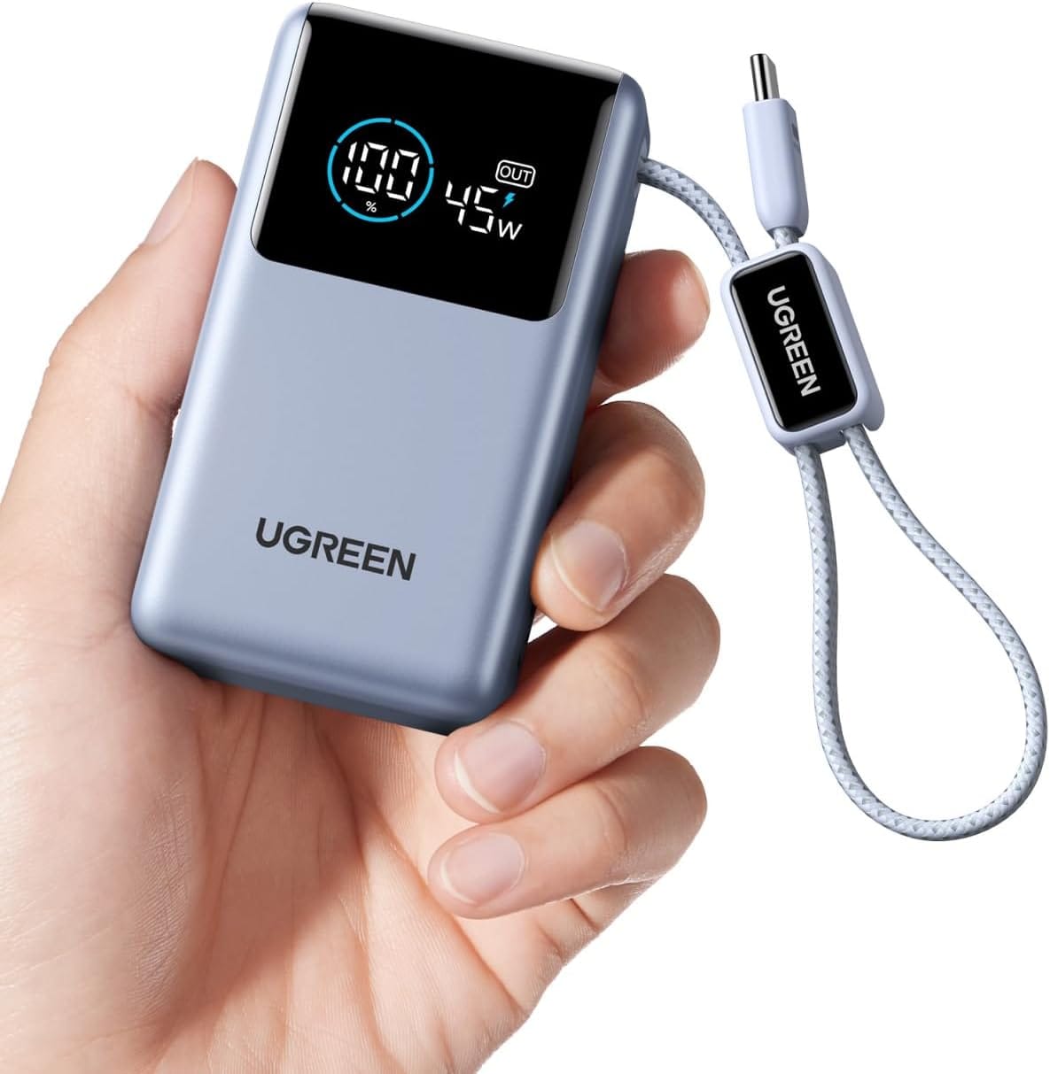 Ugreen Nexode Pro 10000mAh Power Bank dengan layar digital