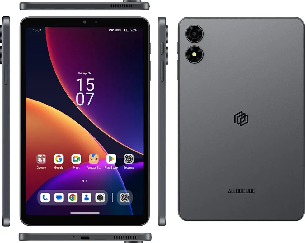 Ilustrasi alldocube iplay 80 mini pro design Alldocube iPlay 80 mini Pro Bawa Layar 90Hz dan Android 16