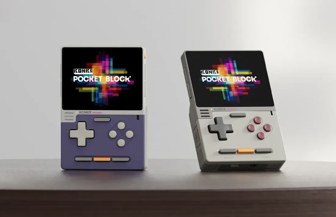 Layout tombol kontrol dan D-pad Ayaneo Konkr Pocket Block