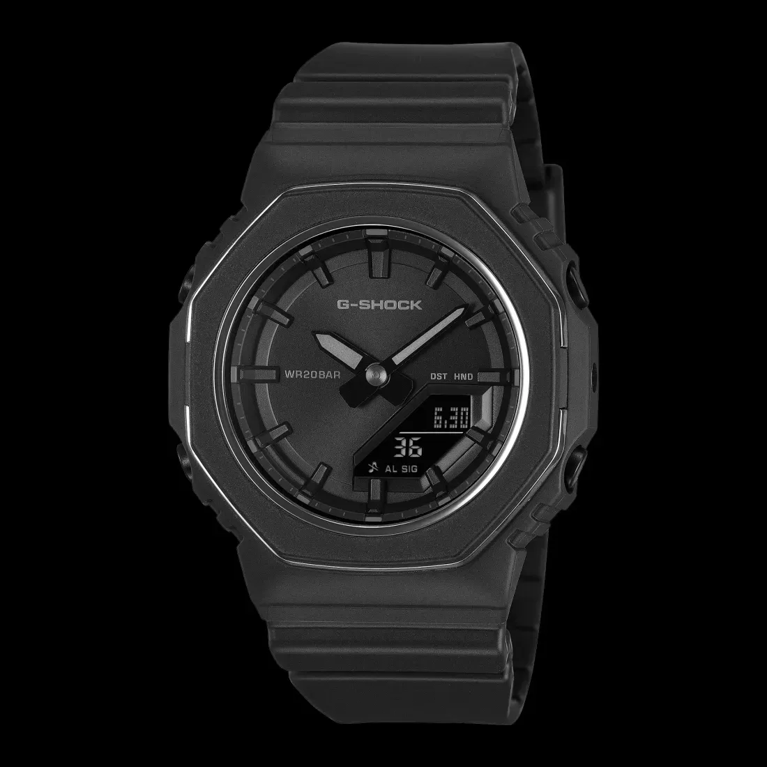 Bezel metalik dan bodi matte Casio G-Shock GMA-P2110B