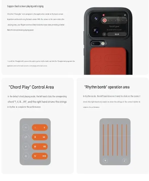 Fitur Xiaomi Pocket Guitar dengan koneksi Bluetooth dan baterai 630mAh