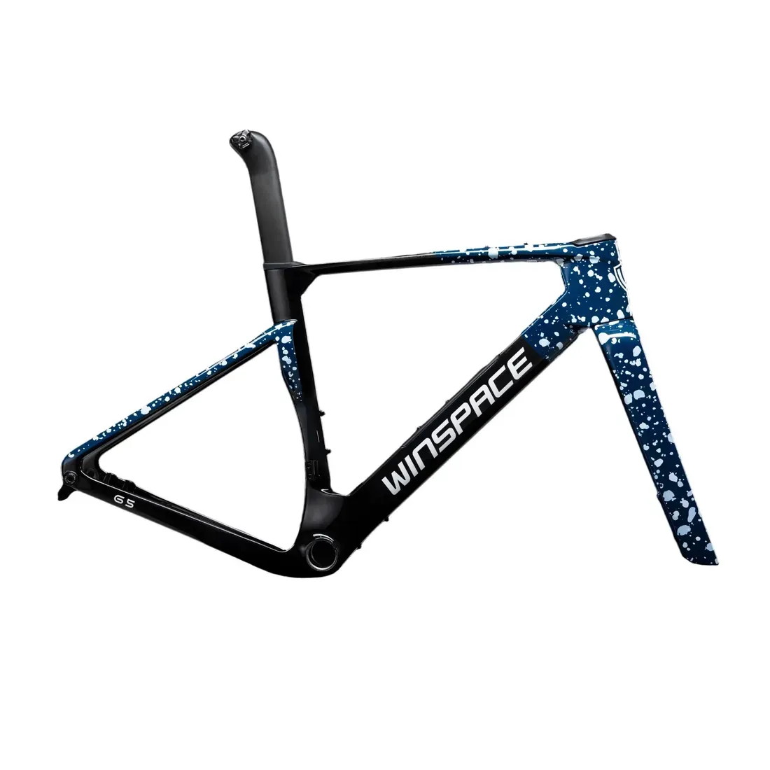 Rangka frameset karbon Winspace G5 tanpa komponen
