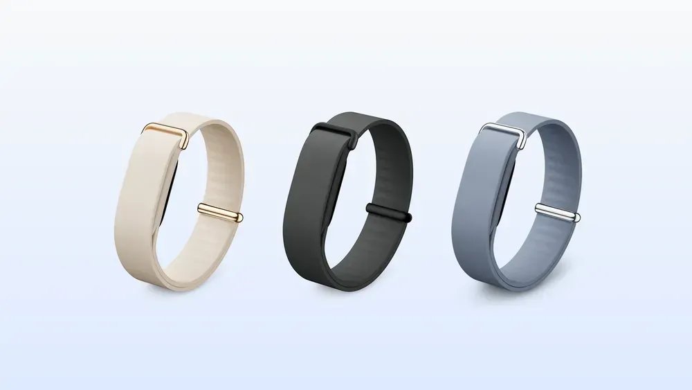Varian warna dan tali jam Google Fitbit Air
