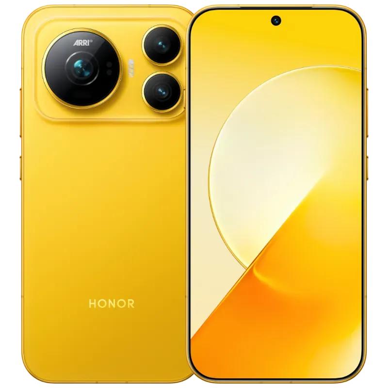 Honor Magic9 dalam pilihan warna Popcorn Yellow
