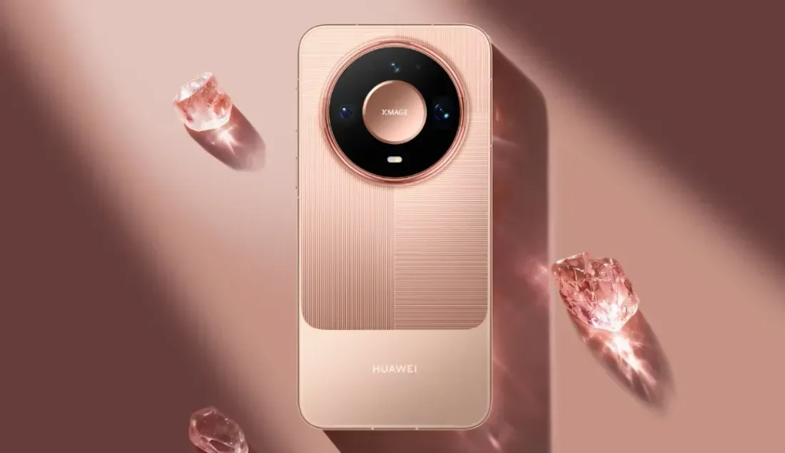 Huawei Mate 90 Pro Max dalam pilihan warna Rose Gold