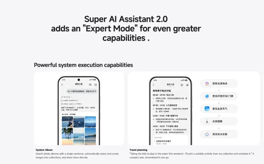 Mode Expert pada asisten Super XiaoAi 2.0