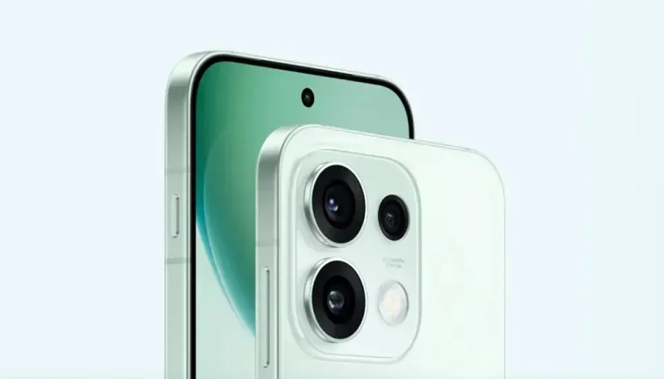 Susunan kamera Oppo Reno16t dengan kamera utama 200MP dan telefoto 50MP