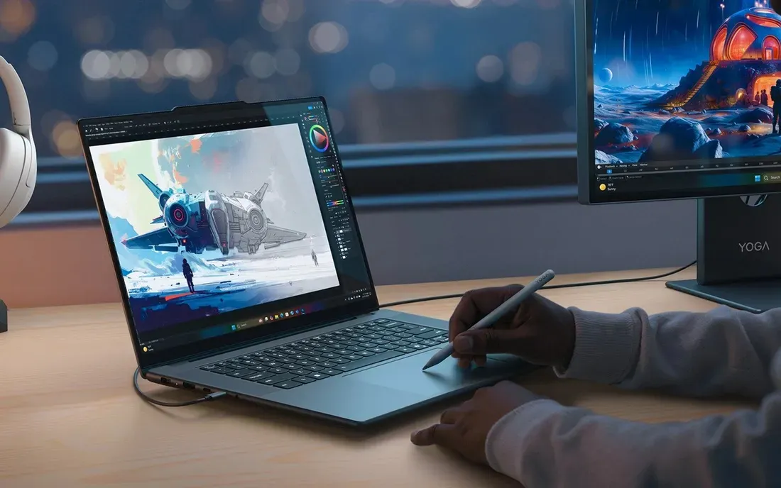 Lenovo Yoga Pro 9i Gen 11 Aura Edition untuk kreator