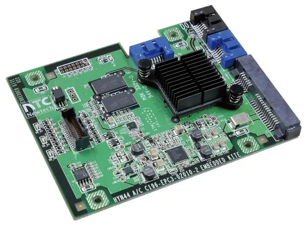 Papan pengontrol hardware RAID Kite pada Newtech Ness1300