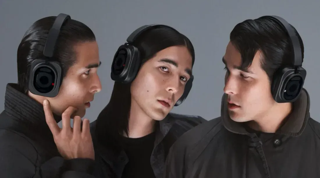 Earcup Nothing Headphone (1) Pro dengan roller paddle dan tombol fisik