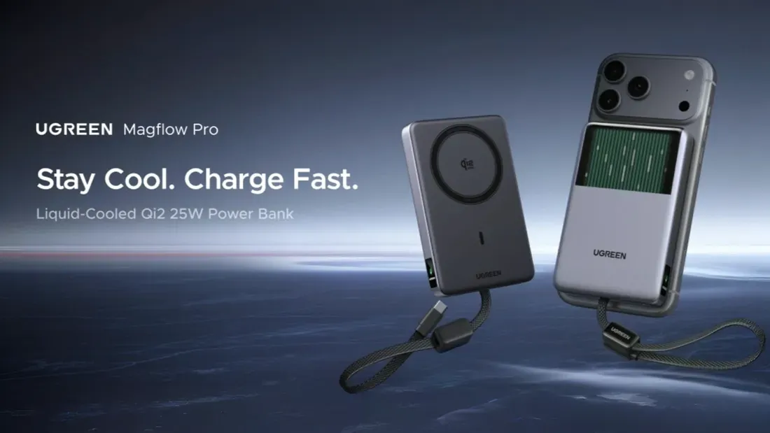 Power bank magnetik dengan pengisian Qi2.2 untuk iPhone 18 Pro