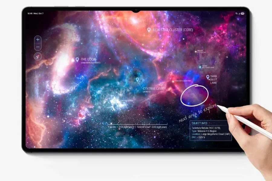 Layar Dynamic AMOLED 2X Samsung Galaxy Tab S12 Ultra