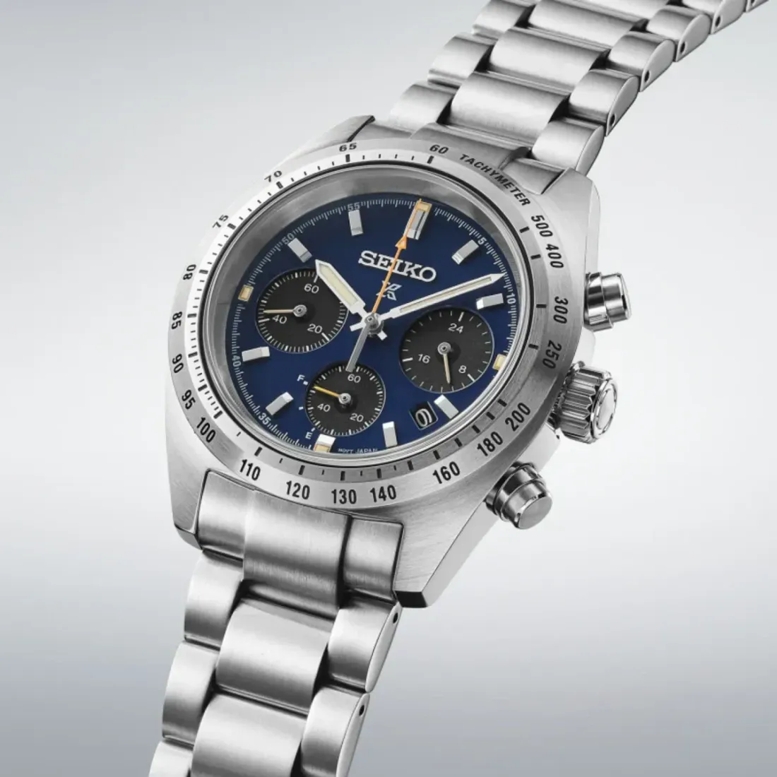 Tampilan Casing Stainless Steel Seiko Prospex Speedtimer 39 mm