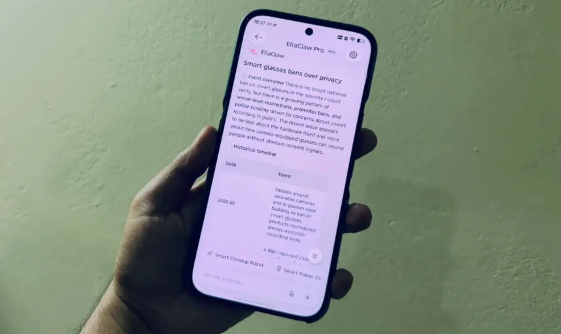 Ilustrasi TECNO EllaClaw Uji Agen AI untuk Riset Berita hingga Cek Sosial
