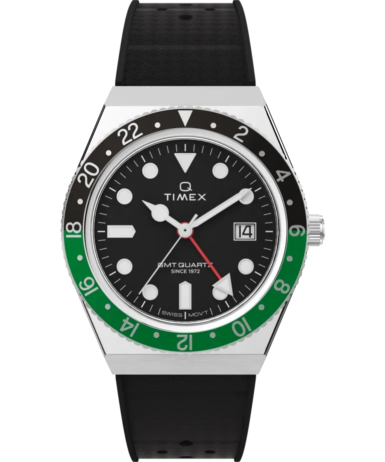 Jam tangan Q Timex GMT