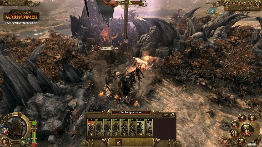 Pertempuran real-time dalam Total War: Warhammer