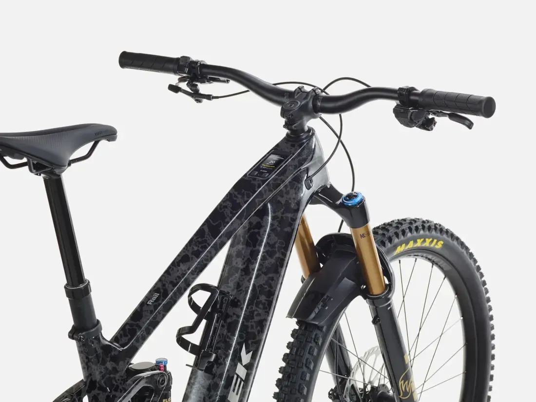 Tampilan Bosch Kiox 400C display pada Trek Rail+ 9.8 Gen 5