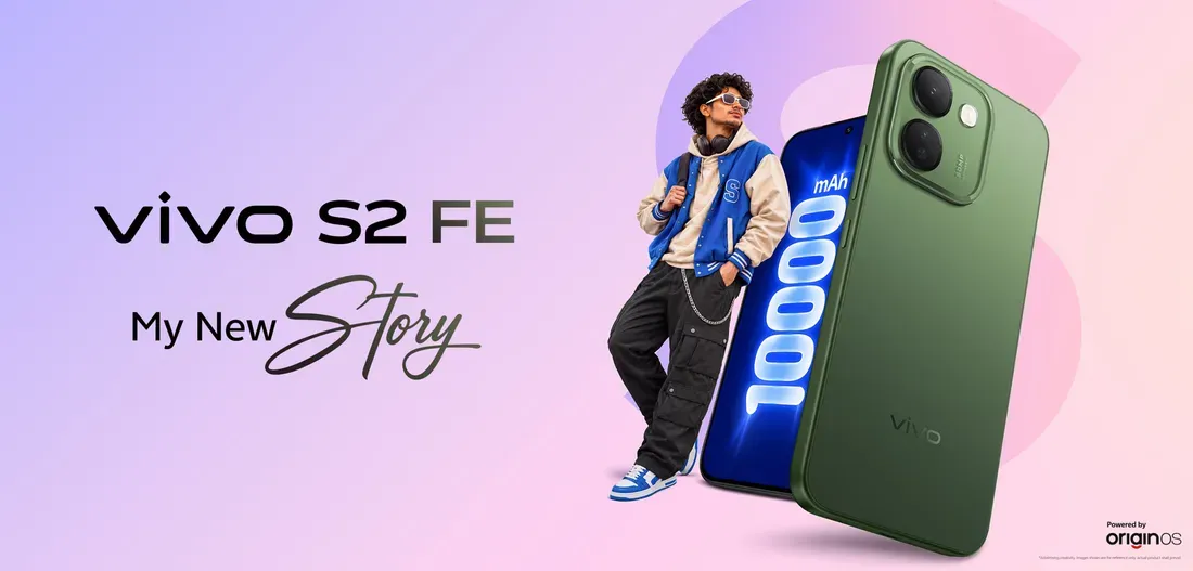 Sisi depan Vivo S2 FE