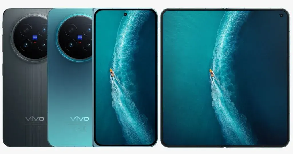 Modul kamera Vivo X Fold 6 dengan sensor utama 200MP dan kamera telefoto