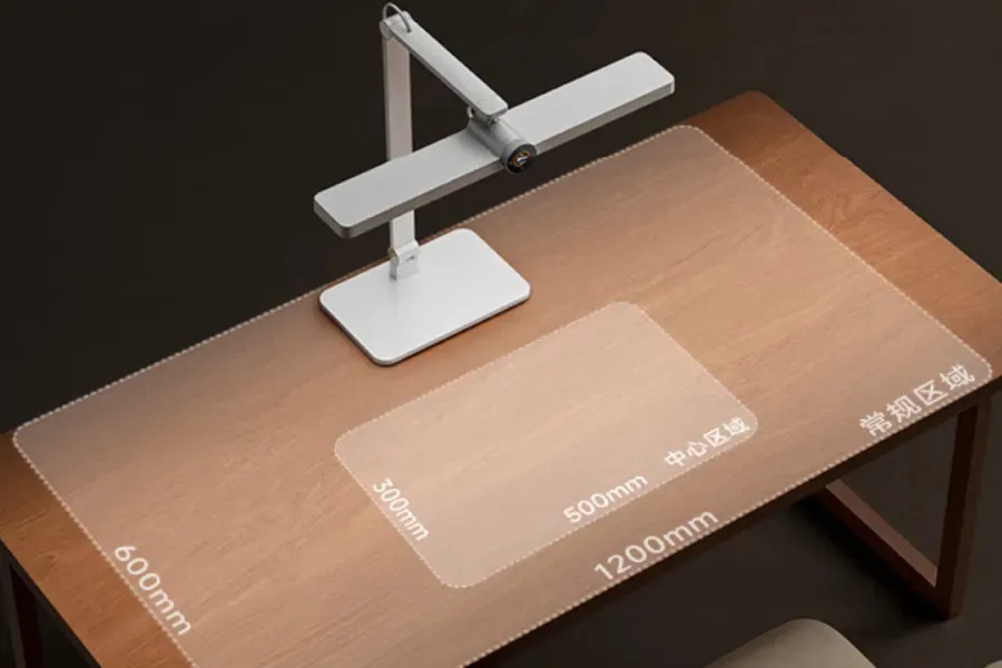 Detail desain dan sensor Xiaomi Mijia Desktop Study Lamp Max