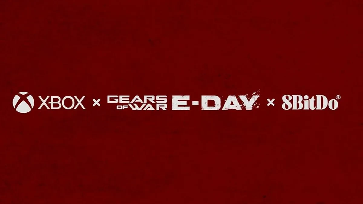 Edisi khusus perangkat peripheral gaming 8BitDo bertema Gears of War E-Day hasil kolaborasi Xbox
