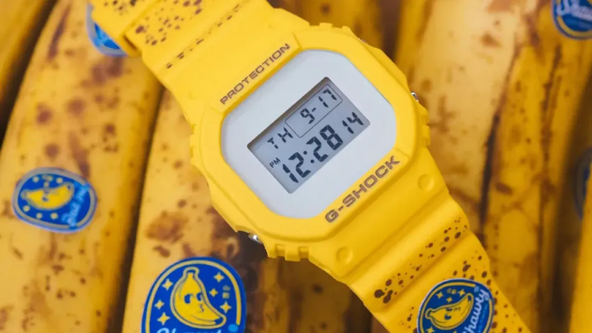 Penyegaran Eksentrik DW5600 dalam Balutan Motif Pisang