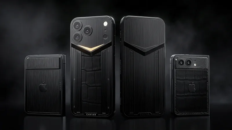 Caviar Black Edition iPhone 18 Pro Hadir Tanpa Kamera