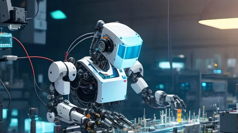 China Pasang 354.000 Robot, AS Tertinggal Jauh pada 2025