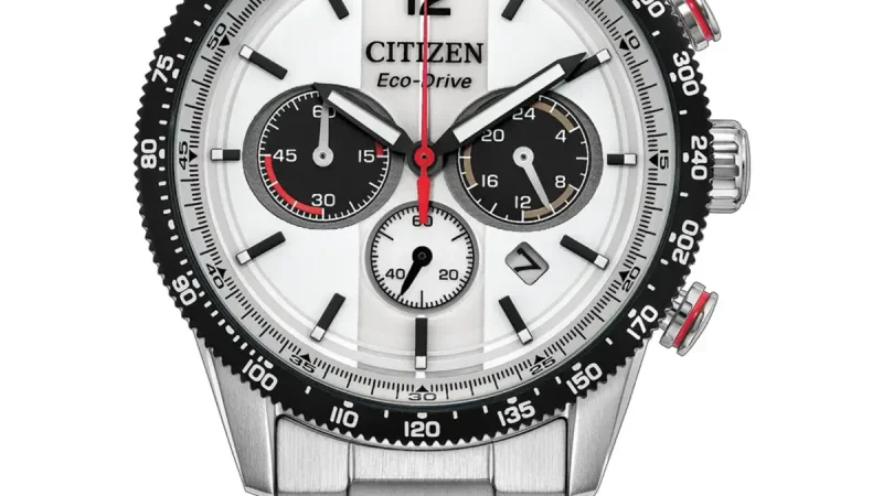 Citizen CA4714-55A Hadir dengan Bezel Tachymeter Hitam