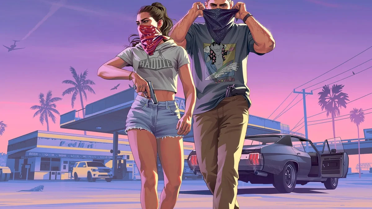 Tampilan visual dunia open world Leonida dalam Grand Theft Auto VI