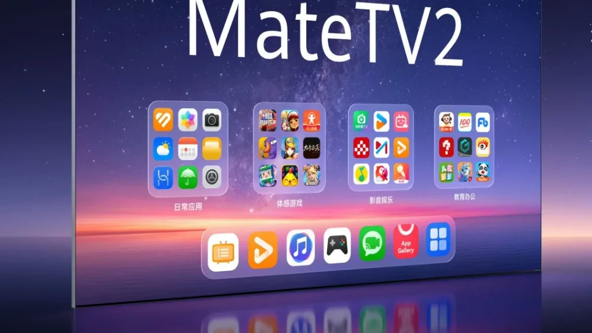 Smart TV flagship Huawei Mate TV 2 berlayar besar
