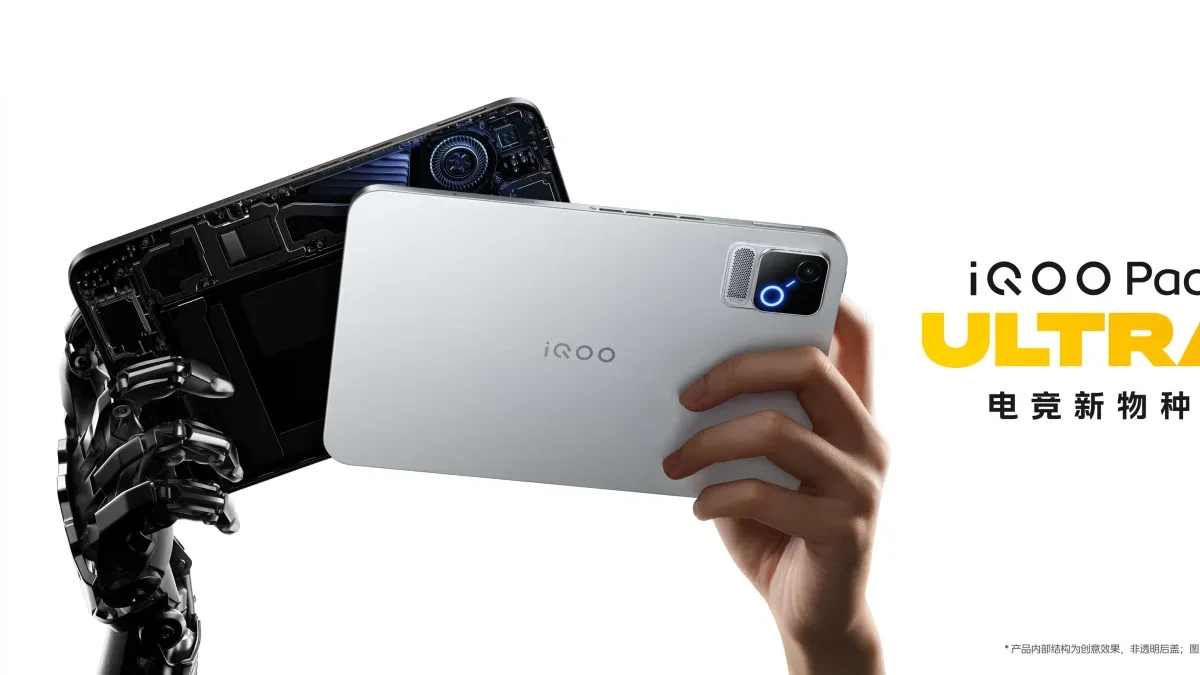 iQOO Pad Ultra dengan layar OLED 8,8 inci untuk gaming mobile