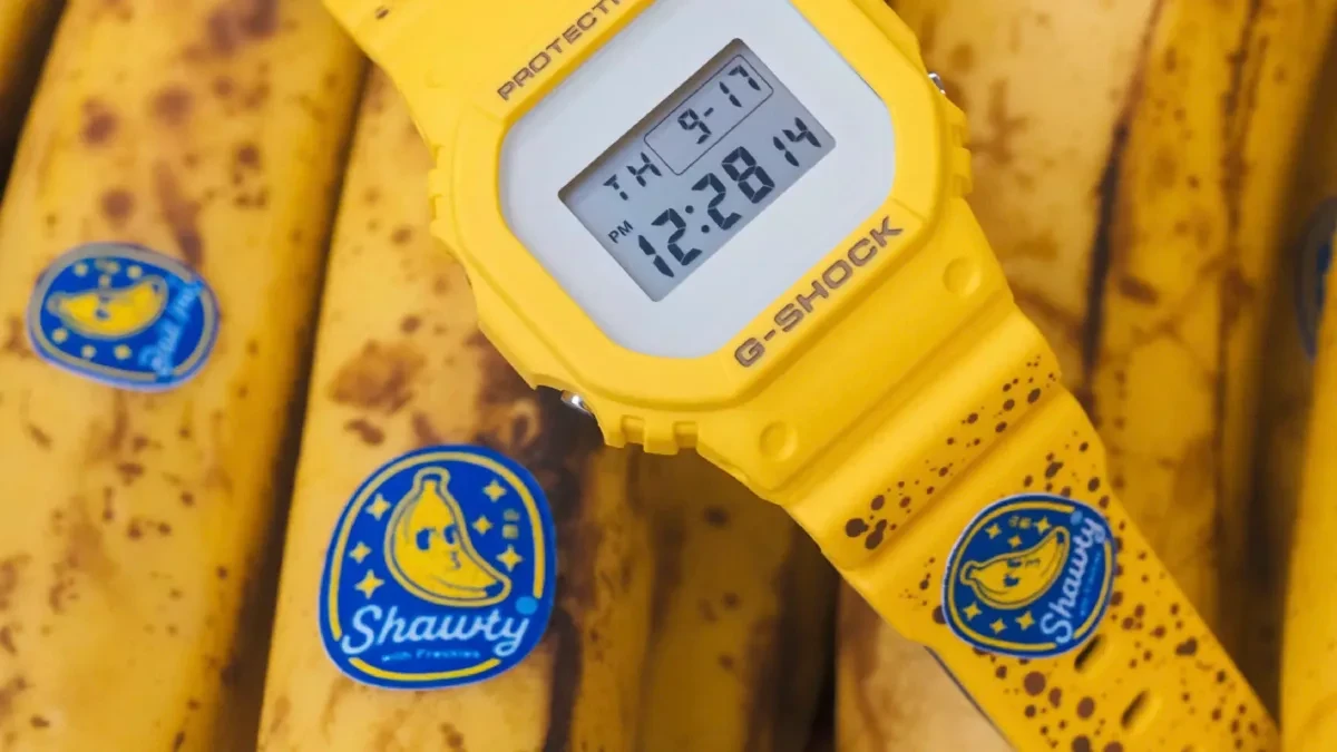 Casio Bait x G-Shock DW5600BAIT26-9 tampak depan