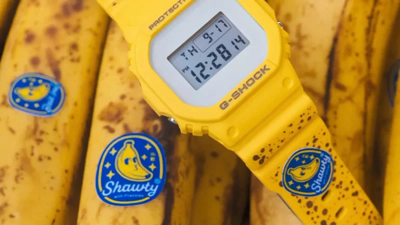Jam Tangan Casio Bait x G-Shock DW5600BAIT26-9 Meluncur di AS dengan Baterai 5 Tahun
