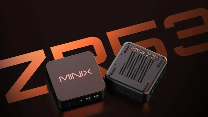 Mini PC Minix ZR535 Bawa Ryzen 5 3501U dan Dual Gigabit LAN untuk NAS Ringan