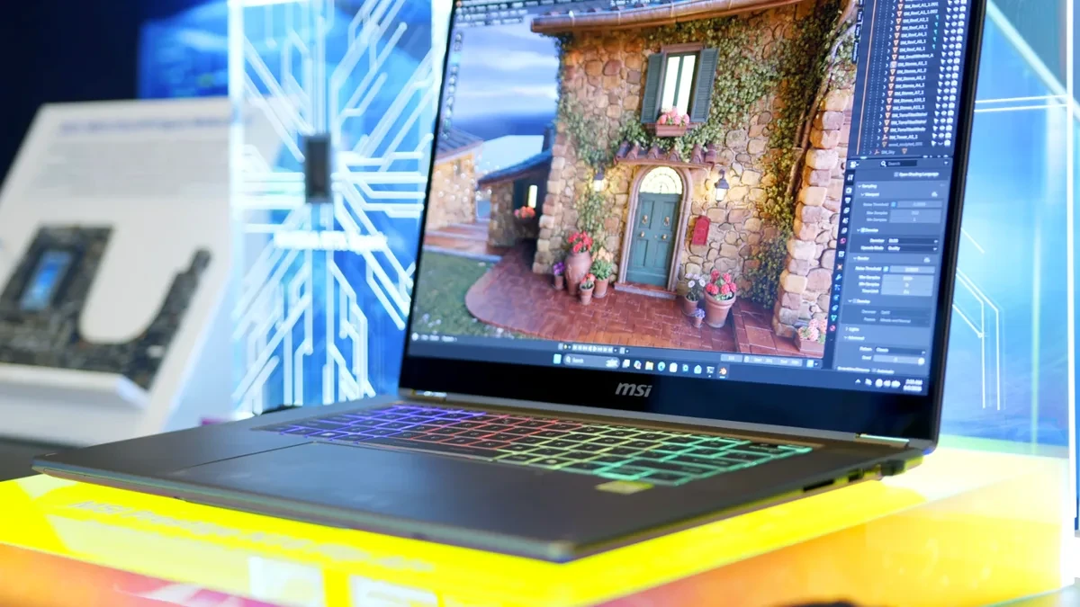 MSI Prestige N16 Flip AI+ dengan platform RTX Spark dan layar OLED 16 inci