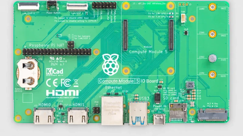 Raspberry Pi 4 dan Pi 5 2 GB Naik Harga akibat Biaya Memori