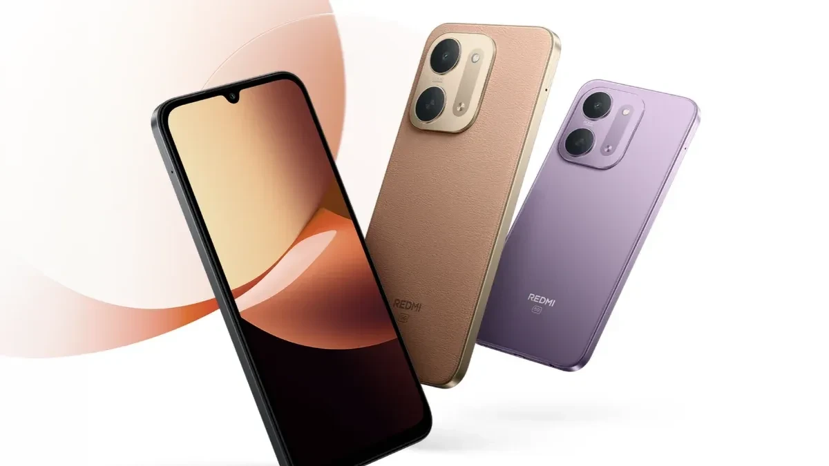 Tampak depan Redmi 17C 5G dengan layar 6,9 inci