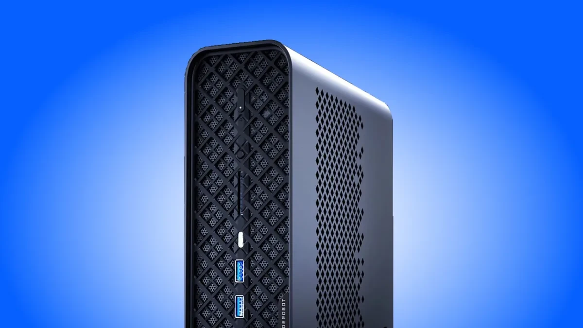 Thunderobot Station Series AI Workstation mini PC dengan prosesor Ryzen AI Max+ 395