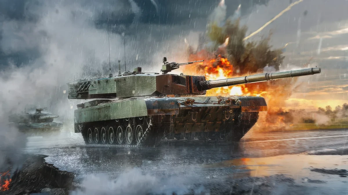 Tank Arjun Mk 1 dalam pembaruan War Thunder Sky Odyssey