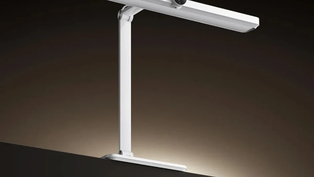 Xiaomi Mijia Desktop Study Lamp Max tampak depan