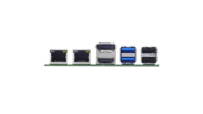 Tata letak port dan komponen pada motherboard Biostar BIWCL-PAT